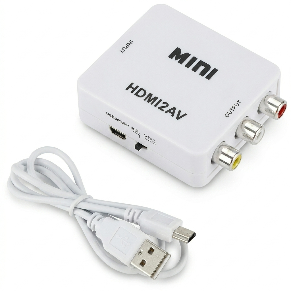 Conversor HDMI para AV (RCA)