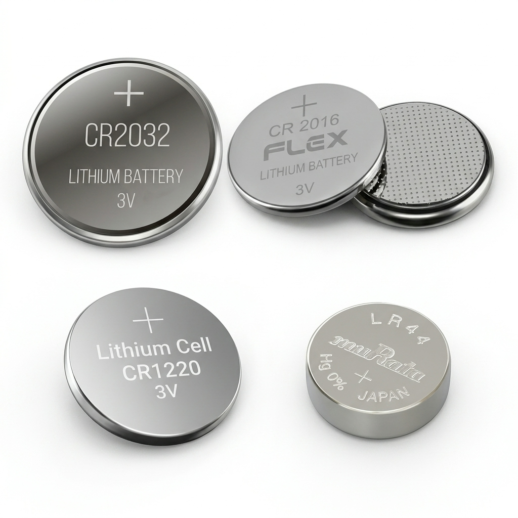 Baterias CR2032, CR2016, LR44, LR41 e Outros Modelos