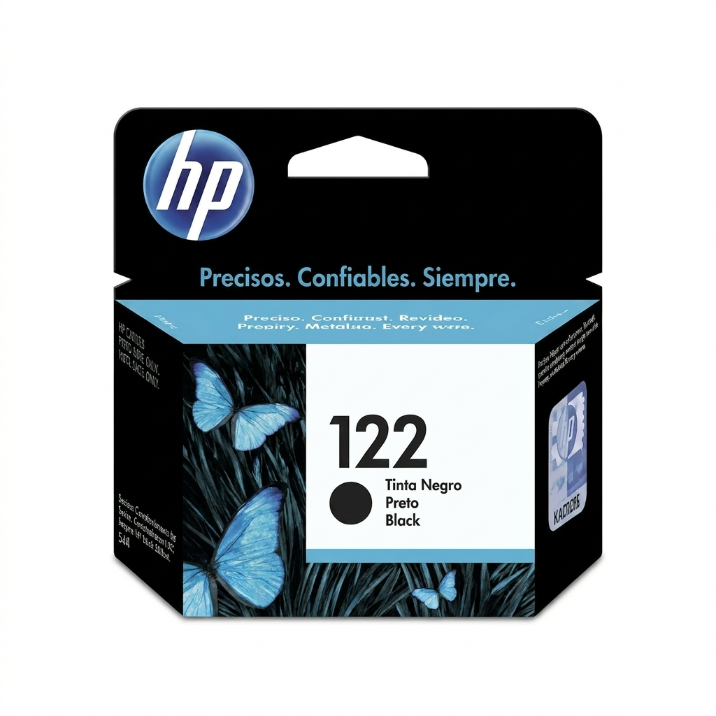 Cartucho HP 122 Preto Original – 2ml