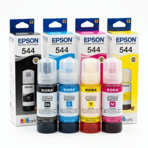 Kit Tinta Epson 544 – Original e Compatível para Impressora Tanque de Tinta