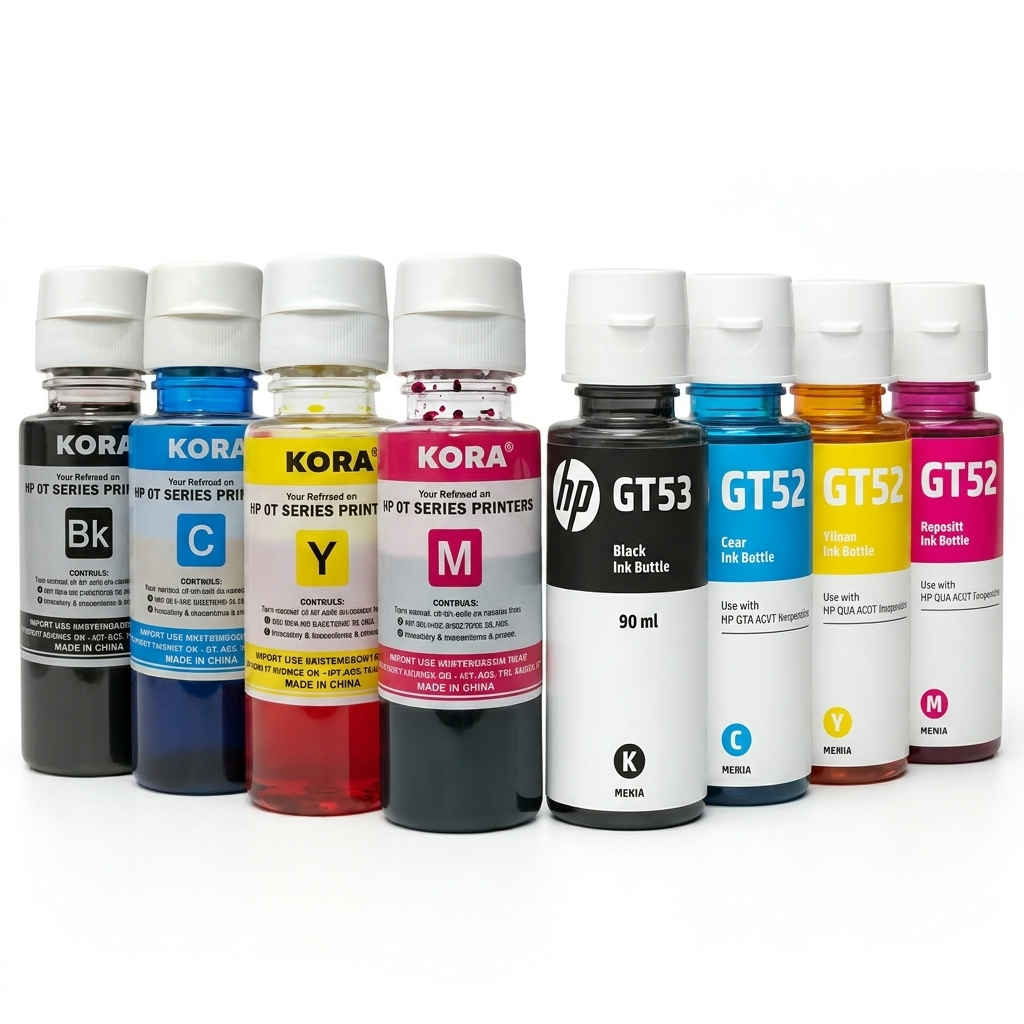 Kit Tinta HP GT Series – Original e Compatível para Impressora Tanque de Tinta